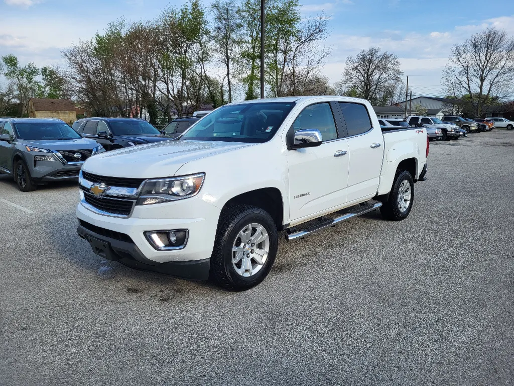 White 2015 Chevrolet Colorado 4WD LT for sale in Terre Haute, IN