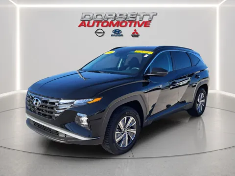 Photos of 2023 Hyundai Tucson Hybrid Blue for sale in Terre Haute, IN at Dorsett Nissan