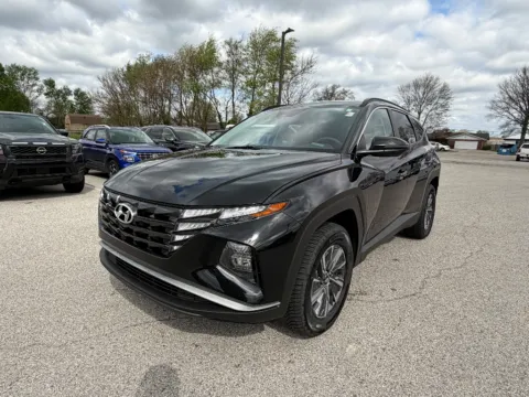 Black 2023 Hyundai Tucson Hybrid Blue for sale in Terre Haute, IN