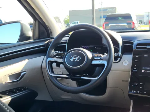 Another view of 2023 Hyundai Tucson Hybrid Blue for sale in Terre Haute, IN at Dorsett Nissan