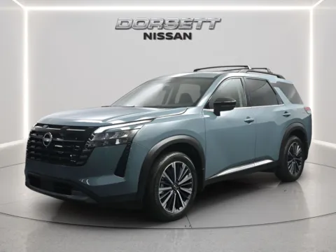 Green 2026 Nissan Pathfinder Platinum for sale in Terre Haute, IN