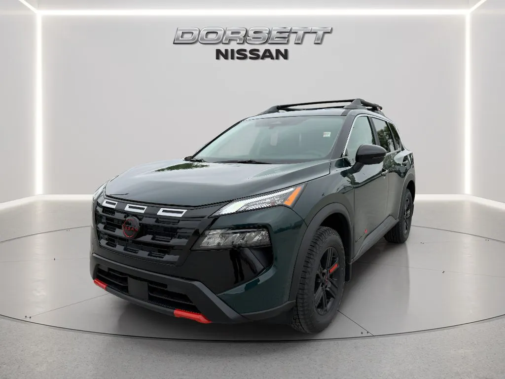 Black 2026 Nissan Rogue Rock Creek for sale in Terre Haute, IN