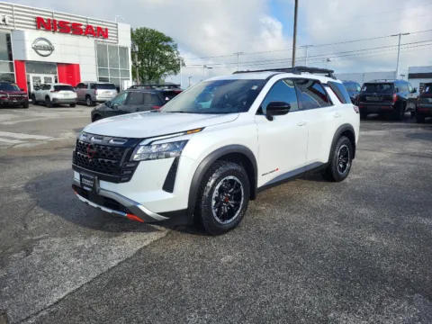 White 2026 Nissan Pathfinder Rock Creek for sale in Terre Haute, IN