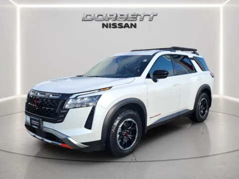 White 2026 Nissan Pathfinder Rock Creek for sale in Terre Haute, IN