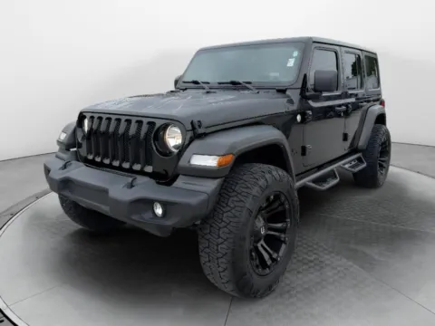 Black 2021 Jeep Wrangler Unlimited Sport for sale in Terre Haute, IN