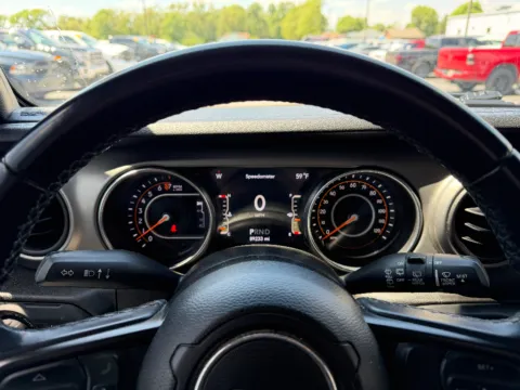 Another view of 2021 Jeep Wrangler Unlimited Sport for sale in Terre Haute, IN at Dorsett Nissan
