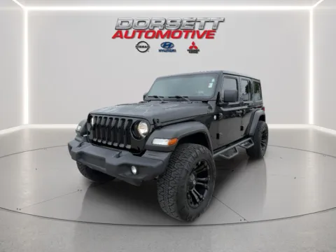 Black 2021 Jeep Wrangler Unlimited Sport for sale in Terre Haute, IN