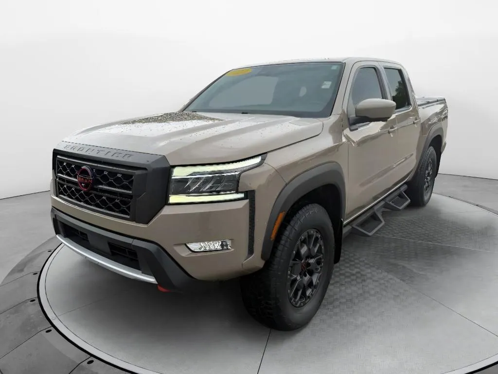 Beige 2023 Nissan Frontier PRO-4X for sale in Terre Haute, IN