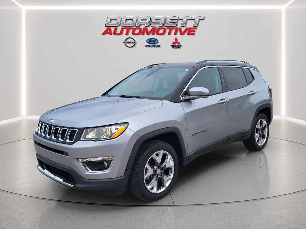 White 2021 Jeep Compass Limited for sale in Terre Haute, IN