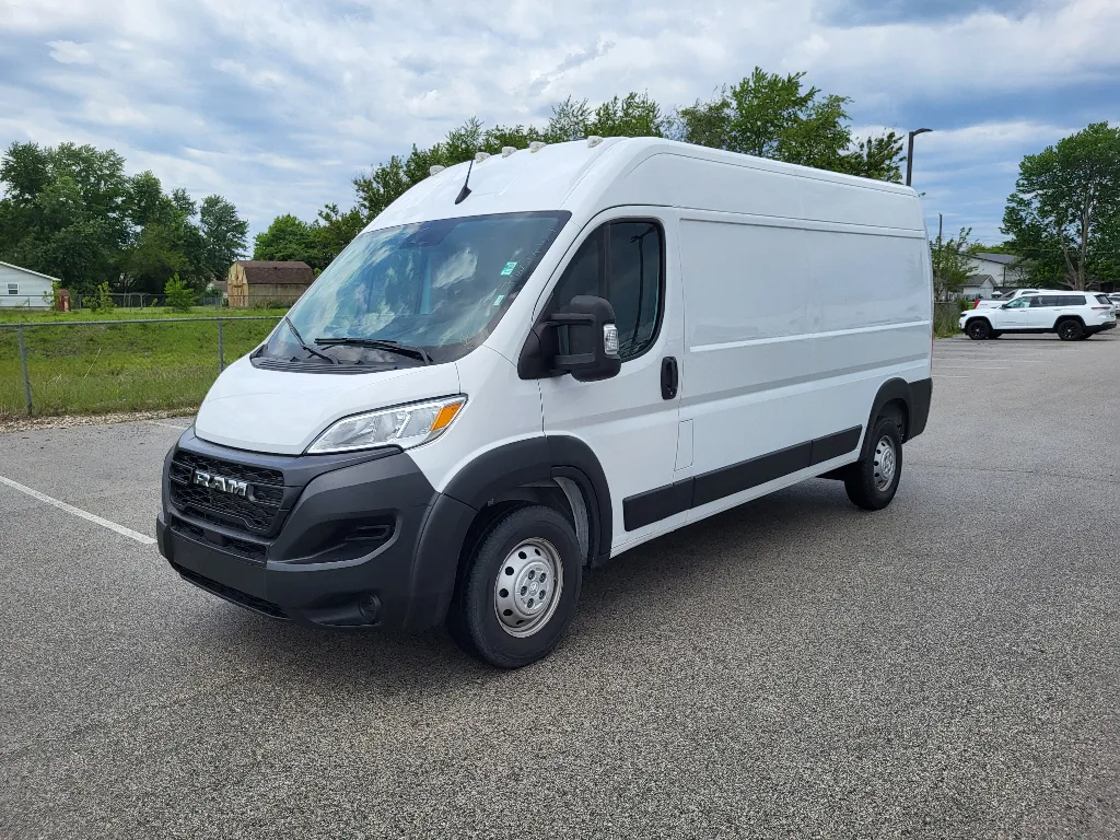 White 2023 Ram ProMaster 2500 High Roof for sale in Terre Haute, IN