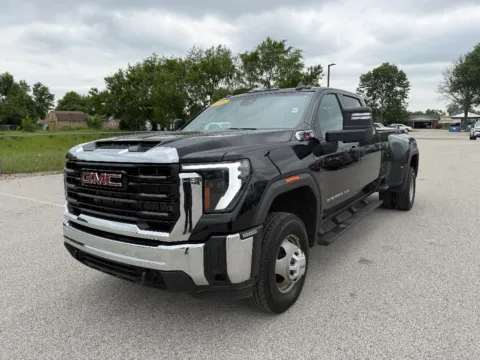 Black 2025 GMC Sierra 3500 Pro for sale in Terre Haute, IN