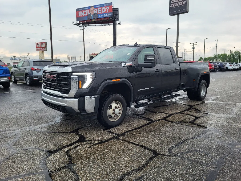 Black 2025 GMC Sierra 3500 Pro for sale in Terre Haute, IN