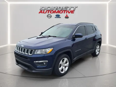 Blue 2018 Jeep Compass Latitude for sale in Terre Haute, IN
