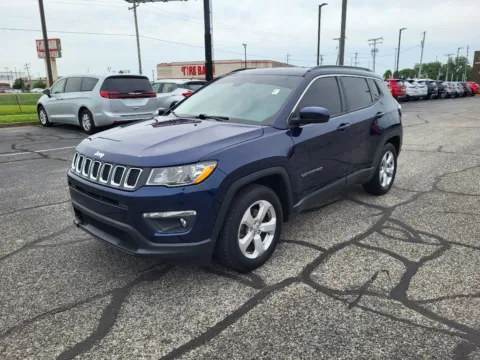Blue 2018 Jeep Compass Latitude for sale in Terre Haute, IN