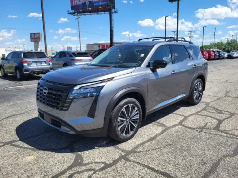 Gray 2026 Nissan Pathfinder Platinum for sale in Terre Haute, IN