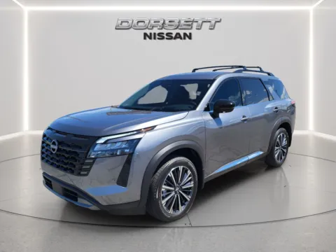 Gray 2026 Nissan Pathfinder Platinum for sale in Terre Haute, IN