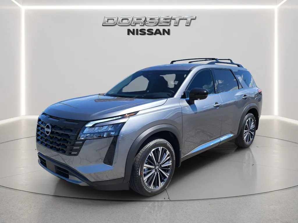 Gray 2026 Nissan Pathfinder Platinum for sale in Terre Haute, IN