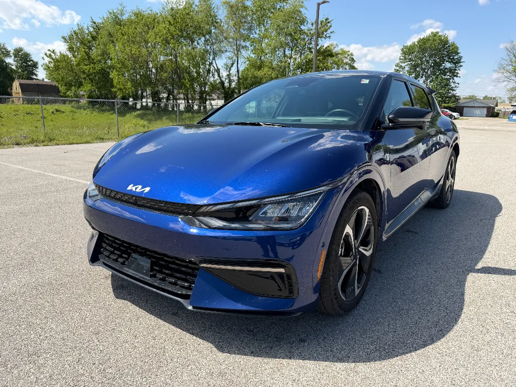Blue 2024 Kia EV6 GT-Line for sale in Terre Haute, IN