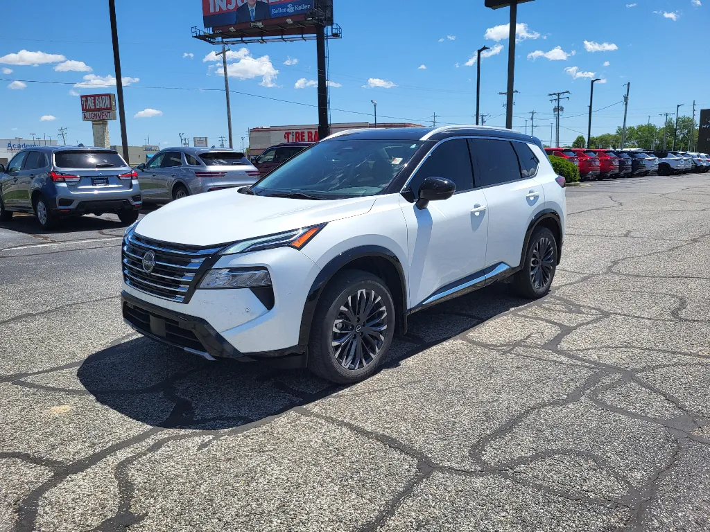 Black 2024 Nissan Rogue Platinum for sale in Terre Haute, IN