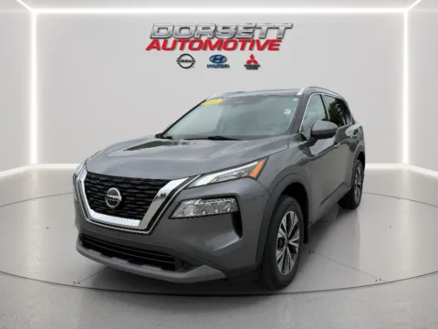 Gray 2021 Nissan Rogue SV for sale in Terre Haute, IN