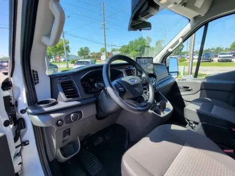 Photos of 2024 Ford Transit Wagon T-350 Med Roof Slide XLT for sale in Terre Haute, IN at Dorsett Nissan
