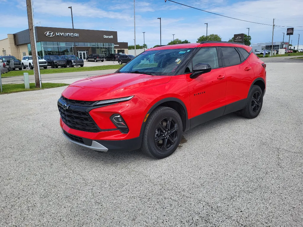 Red 2024 Chevrolet Blazer LT for sale in Terre Haute, IN