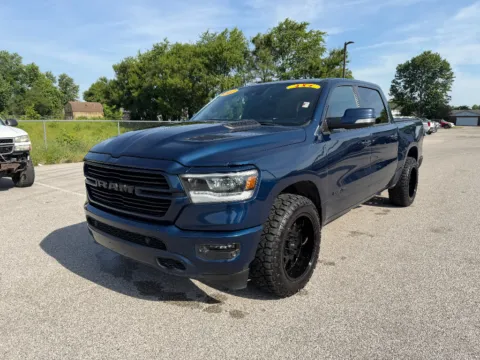 Blue 2022 Ram 1500 Sport for sale in Terre Haute, IN