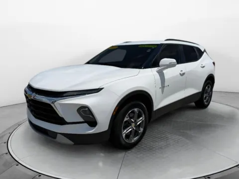 White 2023 Chevrolet Blazer LT for sale in Terre Haute, IN