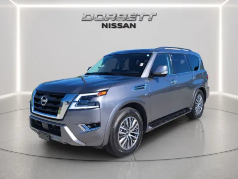Gray 2021 Nissan Armada SL for sale in Terre Haute, IN