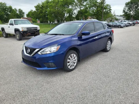 Blue 2016 Nissan Sentra S for sale in Terre Haute, IN