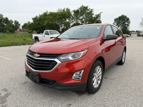 Orange 2020 Chevrolet Equinox LS for sale in Terre Haute, IN