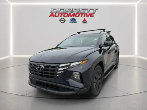 Blue 2024 Hyundai Tucson XRT for sale in Terre Haute, IN