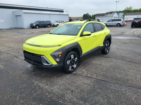 Yellow 2024 Hyundai Kona SEL for sale in Terre Haute, IN