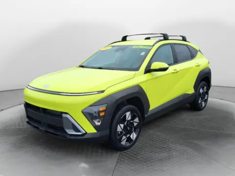 Yellow 2024 Hyundai Kona SEL for sale in Terre Haute, IN