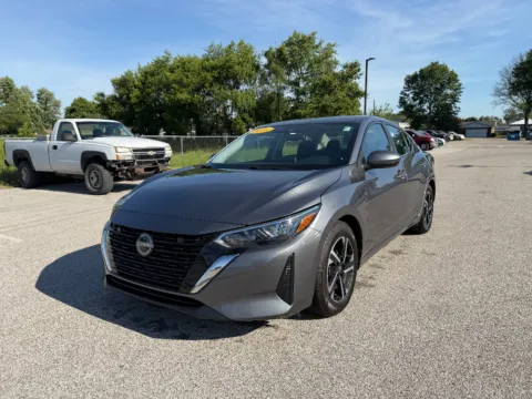 Gray 2024 Nissan Sentra SV for sale in Terre Haute, IN