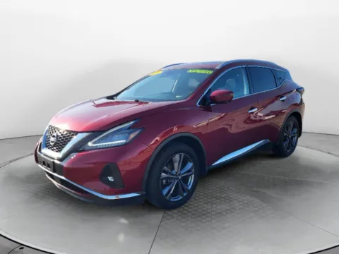 Red 2023 Nissan Murano Platinum for sale in Terre Haute, IN