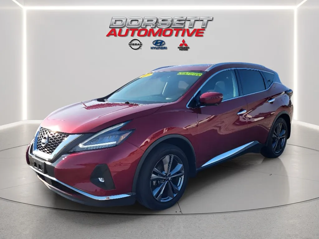 Red 2023 Nissan Murano Platinum for sale in Terre Haute, IN