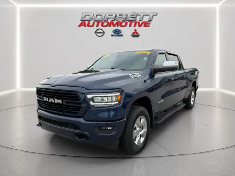 Blue 2020 Ram 1500 Big Horn for sale in Terre Haute, IN