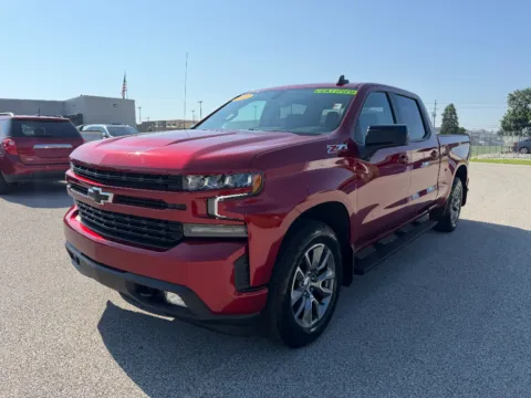 Red 2021 Chevrolet Silverado 1500 RST for sale in Terre Haute, IN