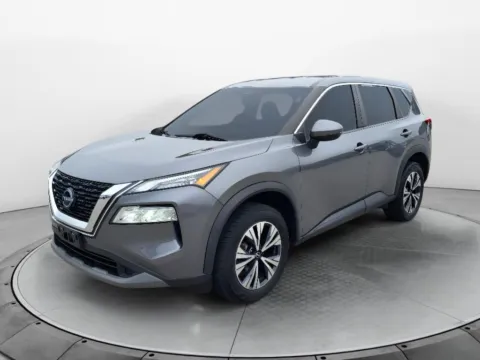 Gray 2022 Nissan Rogue SV for sale in Terre Haute, IN