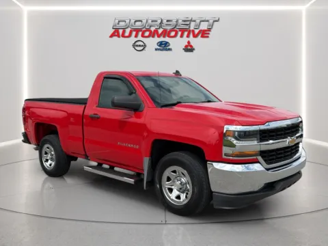 Red 2018 Chevrolet Silverado 1500 LS for sale in Terre Haute, IN