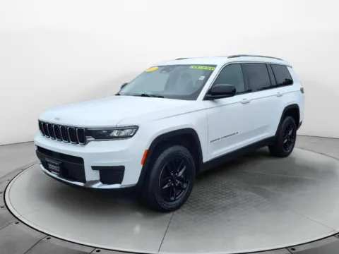 White 2023 Jeep Grand Cherokee L Laredo for sale in Terre Haute, IN