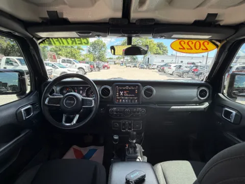Another view of 2022 Jeep Wrangler Unlimited Sahara for sale in Terre Haute, IN at Dorsett Nissan