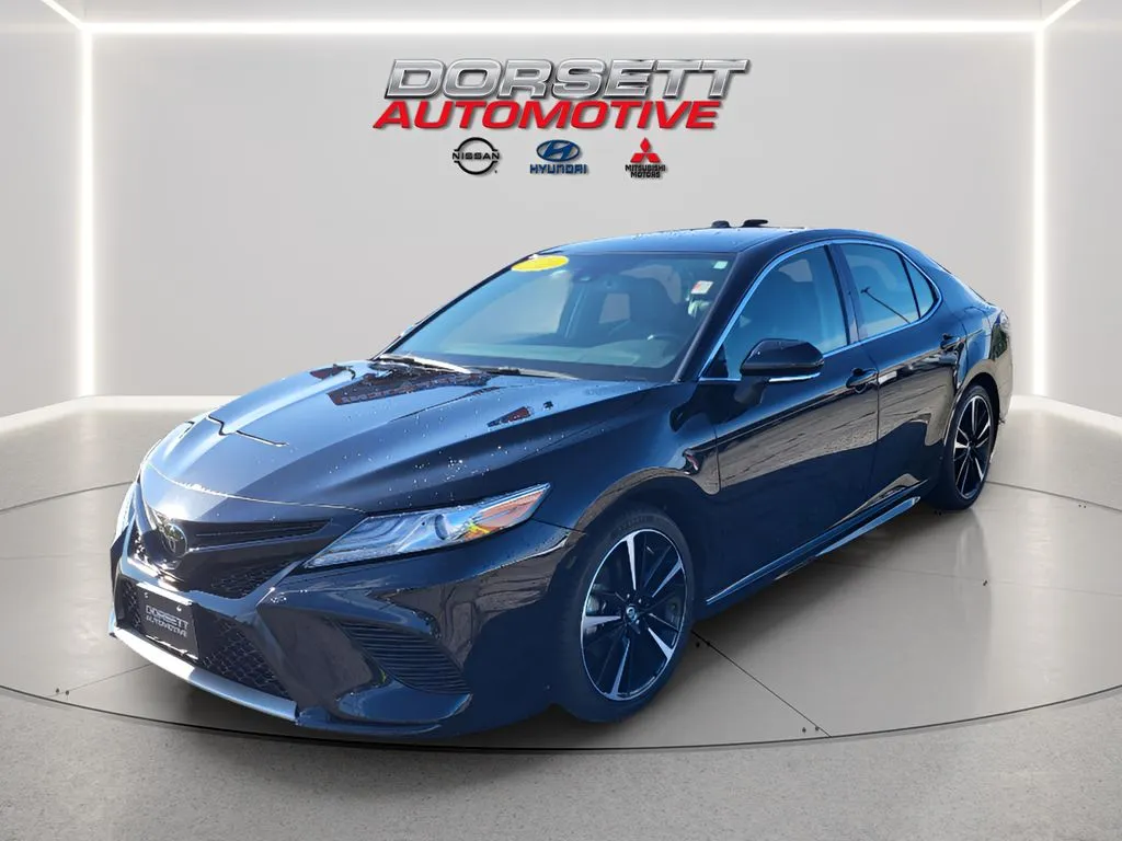 Black 2019 Toyota Camry XSE for sale in Terre Haute, IN