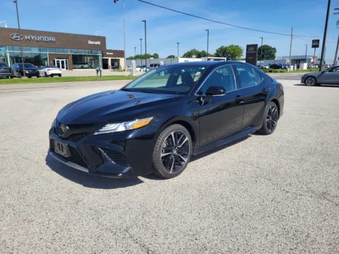 Black 2019 Toyota Camry XSE for sale in Terre Haute, IN