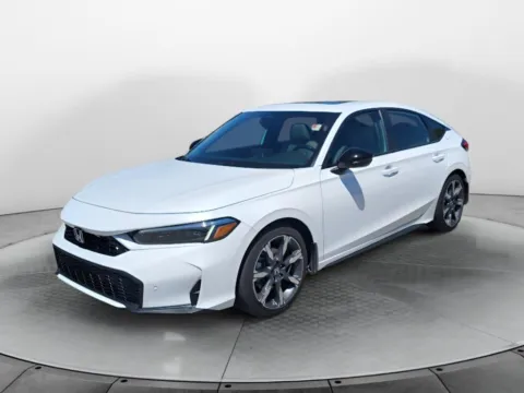 White 2025 Honda Civic Hybrid Sport Touring for sale in Terre Haute, IN