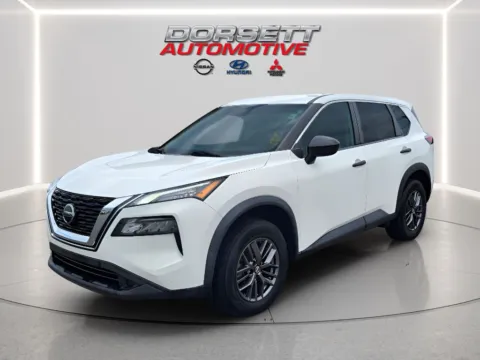 White 2021 Nissan Rogue S for sale in Terre Haute, IN