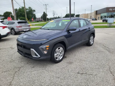 Blue 2024 Hyundai Kona SE for sale in Terre Haute, IN