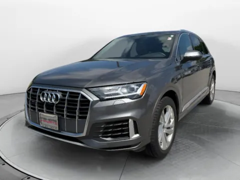 Gray 2021 Audi Q7 Premium Plus for sale in Terre Haute, IN