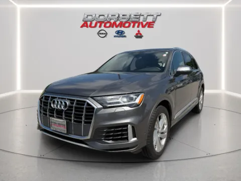 Gray 2021 Audi Q7 Premium Plus for sale in Terre Haute, IN